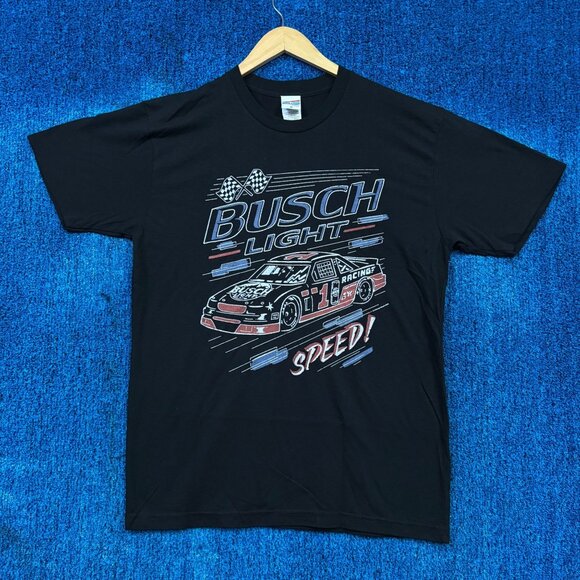 Busch Light Beer Speed Graphic T-Shirt Size Medium - Picture 1 of 4